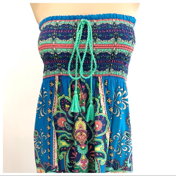 Flying Tomato floral medallion print maxi dress - Picture 3 of 6